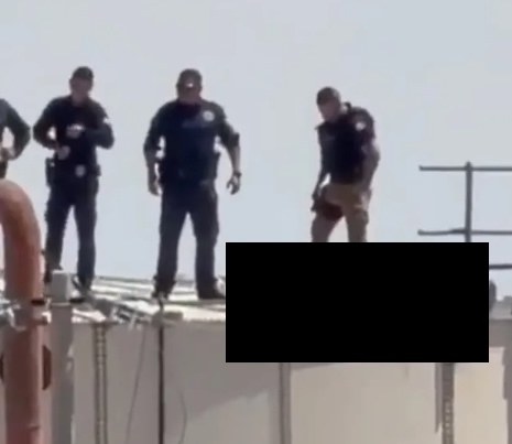 Lo rescatan tras caer en cisterna de maquiladora