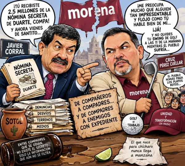Guerra de compadres: entre la Torre Centinela y el boleto al Senado
