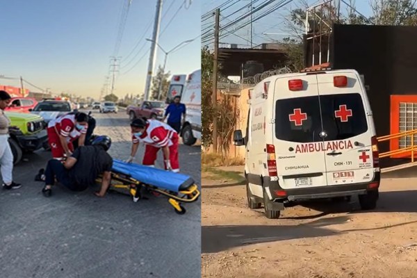 Queda lesionado tras choque en Juan Pablo II