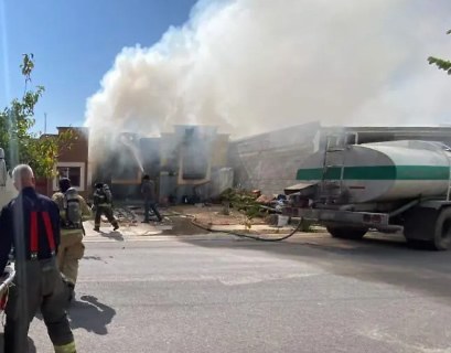 Se incendia casa en Romanzza