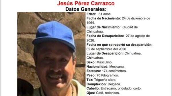 Desaparece en el Sauz