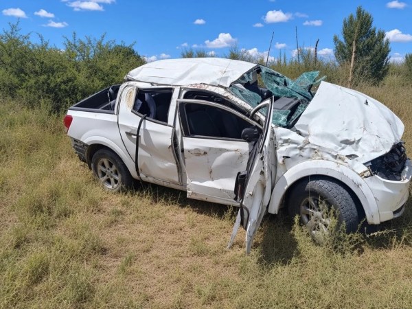 Vuelca en la Parral-Durango