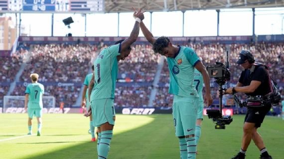 Derrota Barcelona 4-2 al Levante