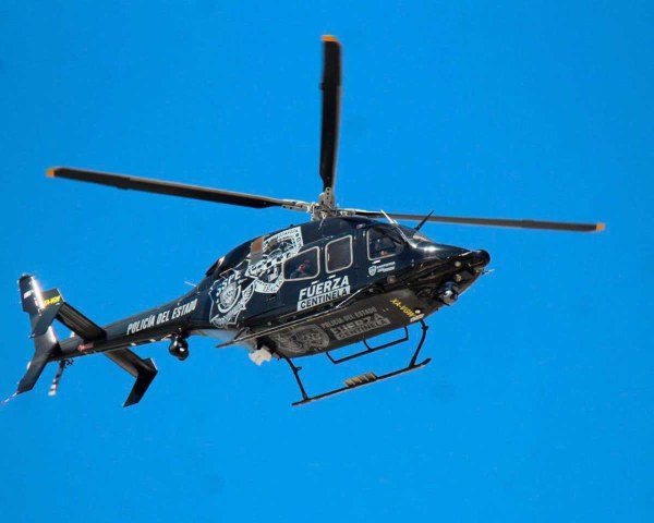 Agente herido en ataque a helicóptero sigue grave