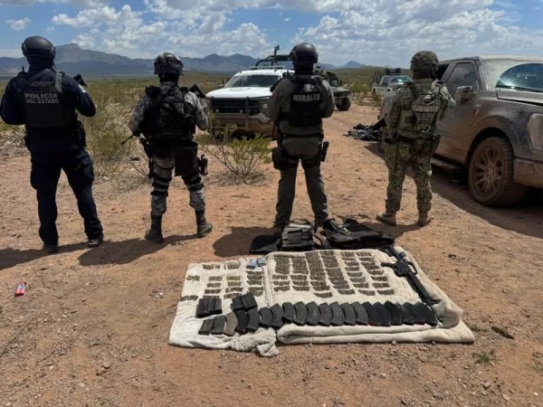 Refuerzan seguridad en la carretera Aldama-Ojinaga