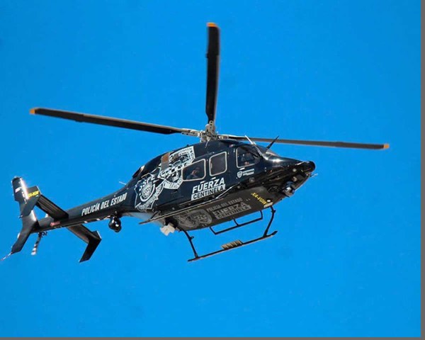 Helicóptero de SSPE recibió 24 disparos en Ojinaga