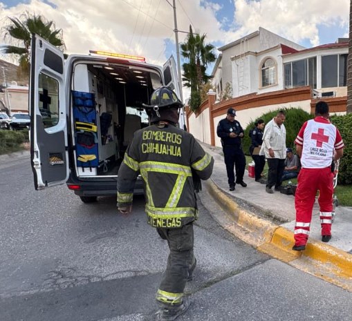 Chocan y vuelca en La Cantera