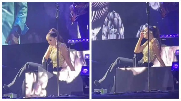 Lucero mostró síntomas de deshidratación en pleno show