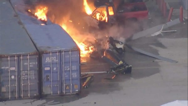 Caída de helicóptero deja 3 muertos en Los Ángeles
