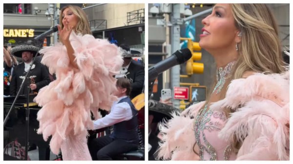 Destrozan a Thalia por convertir canción de JuanGa en versión bachata