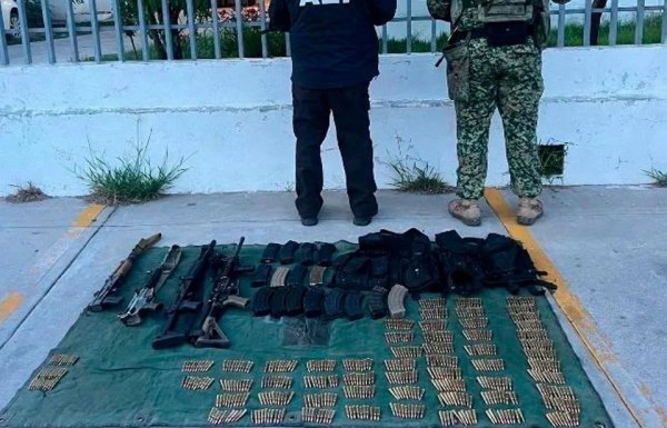 Aseguran armas largas tras enfrentamiento en Nonoava