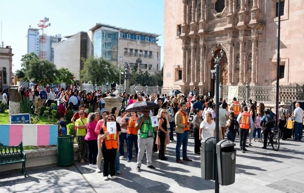 Desalojan el Congreso por simulacro
