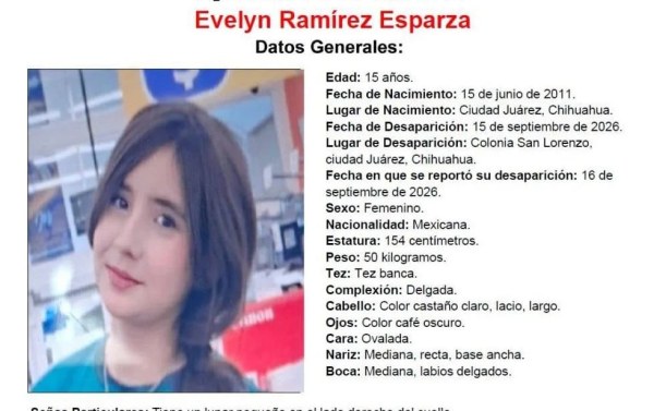 Desaparece en Juárez