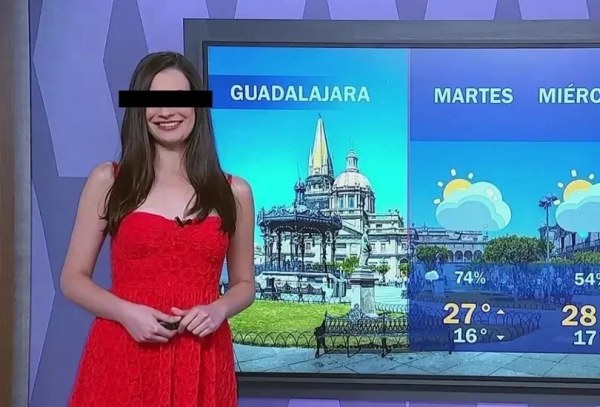 Detienen a chica del clima acusada de atropellar y matar a motociclista