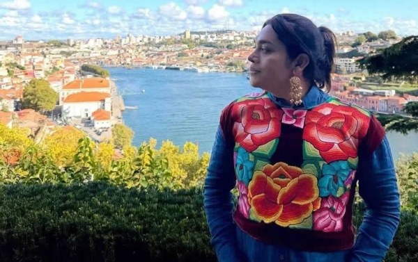 Balean casa de Elvis Guerra, diseñador del vestido de Sheinbaum para el Grito