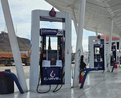 Aseguran gasolinera Carvel de la Pacheco
