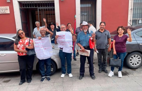 Protestan morenistas por designación de coordinador
