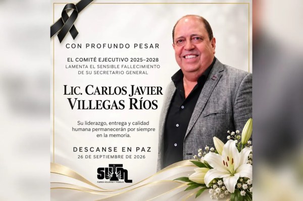 Muere secretario general del Sindicato Único de Trabajadores del Municipio de Juárez