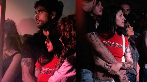 Cazzu y su novio Ignacio Colombara son captados románticos en el teatro