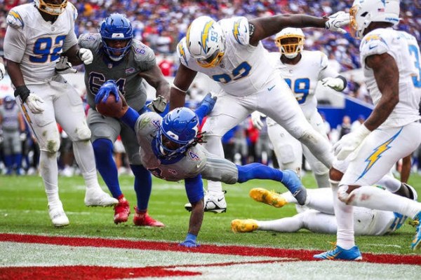 Remonta Bills 24-16 a los Chargers