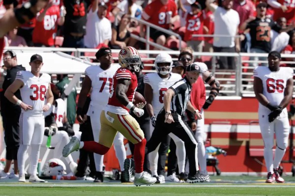 49ers derrota 36-30 a Cardinals