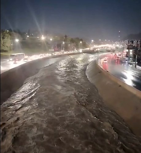 Revive el canal por tormenta