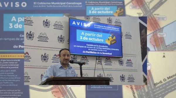 Ajustan la circulación vial en zona de El Reliz